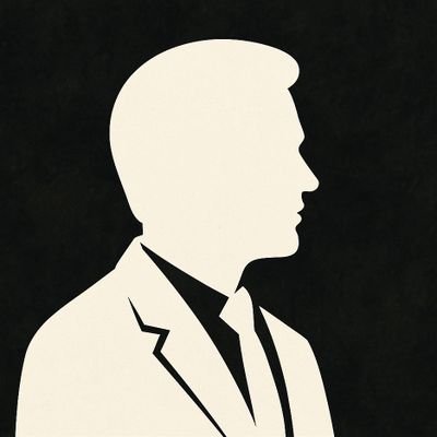 Veteran Politic — Silhouette Portrait